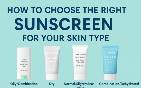 How to Choose the Right Sunscreen for Your Skin Type