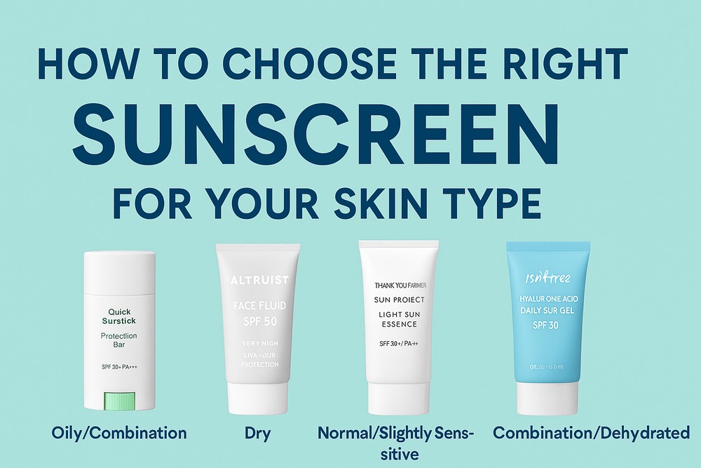 How to Choose the Right Sunscreen for Your Skin Type