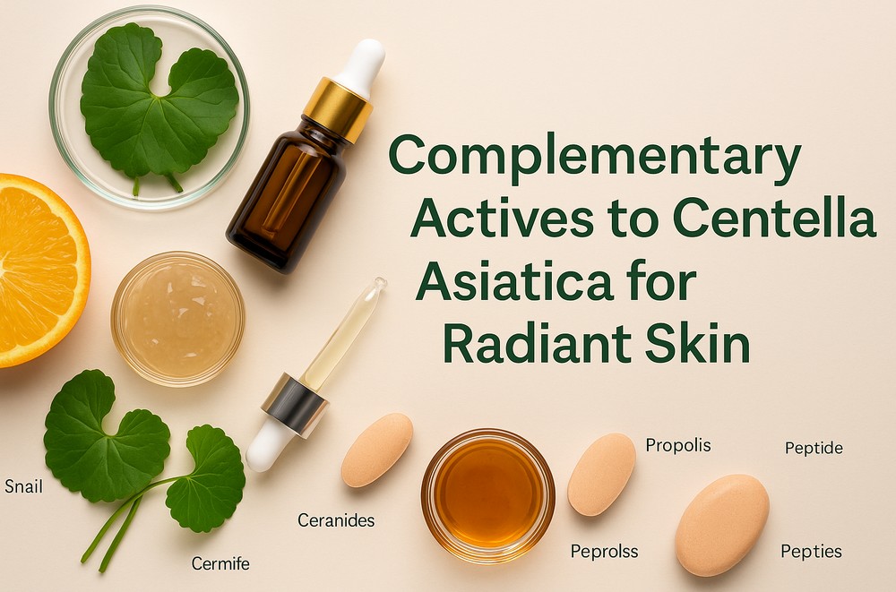 Complementary Actives to Centella Asiatica for Radiant Skin